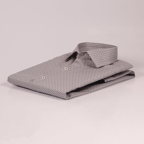 ZR Plum Printed Shirt